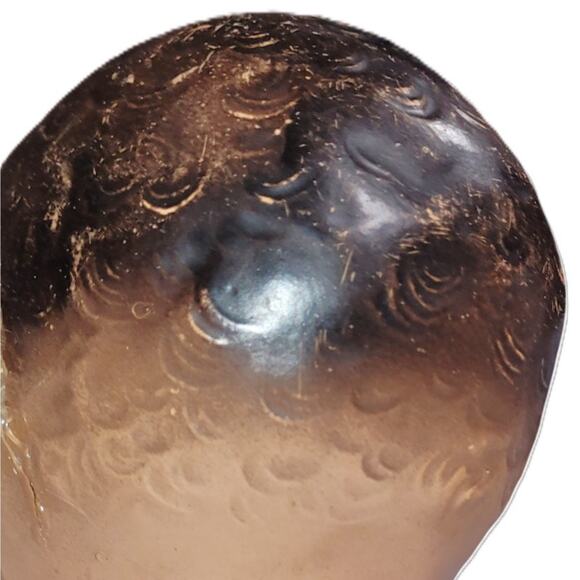 22" 30s or40s VNTG Blue Metal Sleep Eyes, Curly Molded Hair Faint Cry Baby Doll - Picture 12 of 16